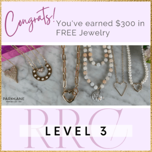 Park Lane Jewelry Rich Rewards Club level 3
